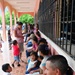 Patients wait in line for free dental care from a Medical Readiness Training Exercise at Caseria Los Limones in Zacapa, Guatemala as part of Operation Beyond the Horizon April 21, 2014