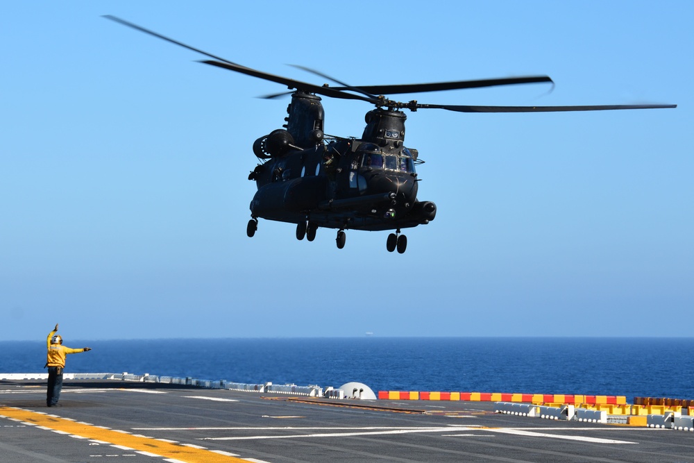 CH-47 Chinook flight ops