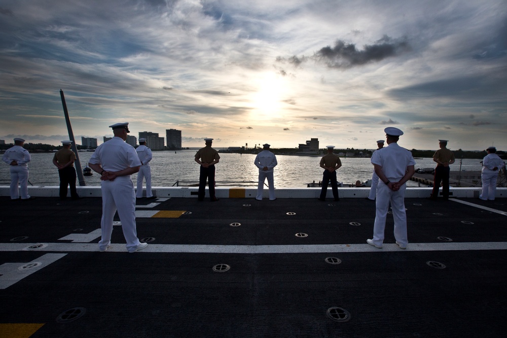 USS New York Fleet Week Arrival