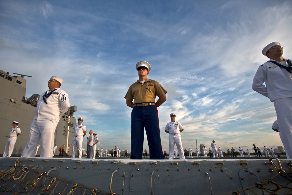 USS New York Fleet Week Arrival