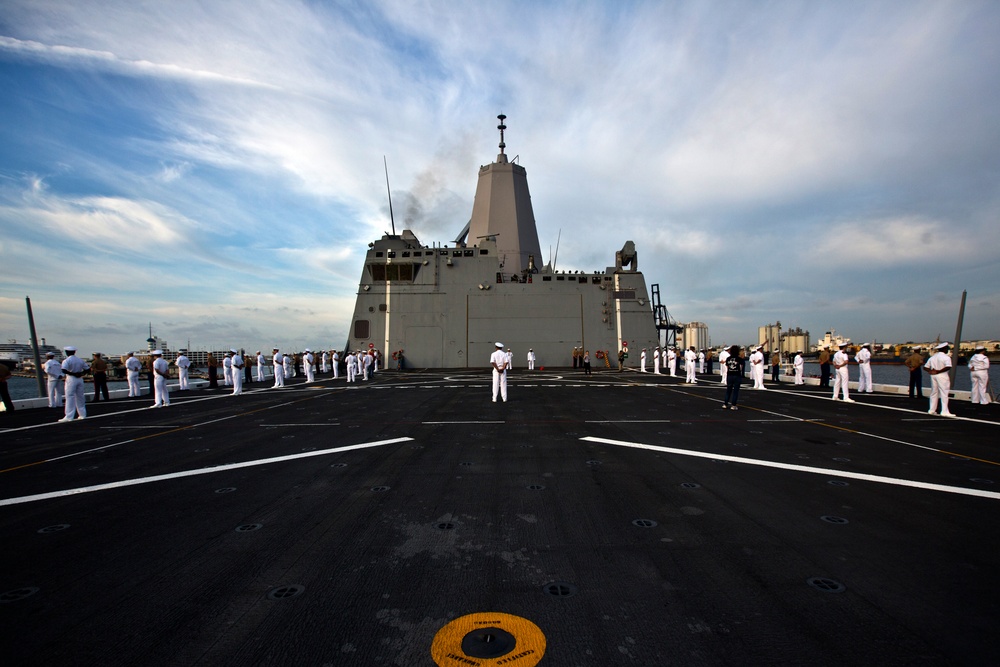 USS New York Fleet Week Arrival