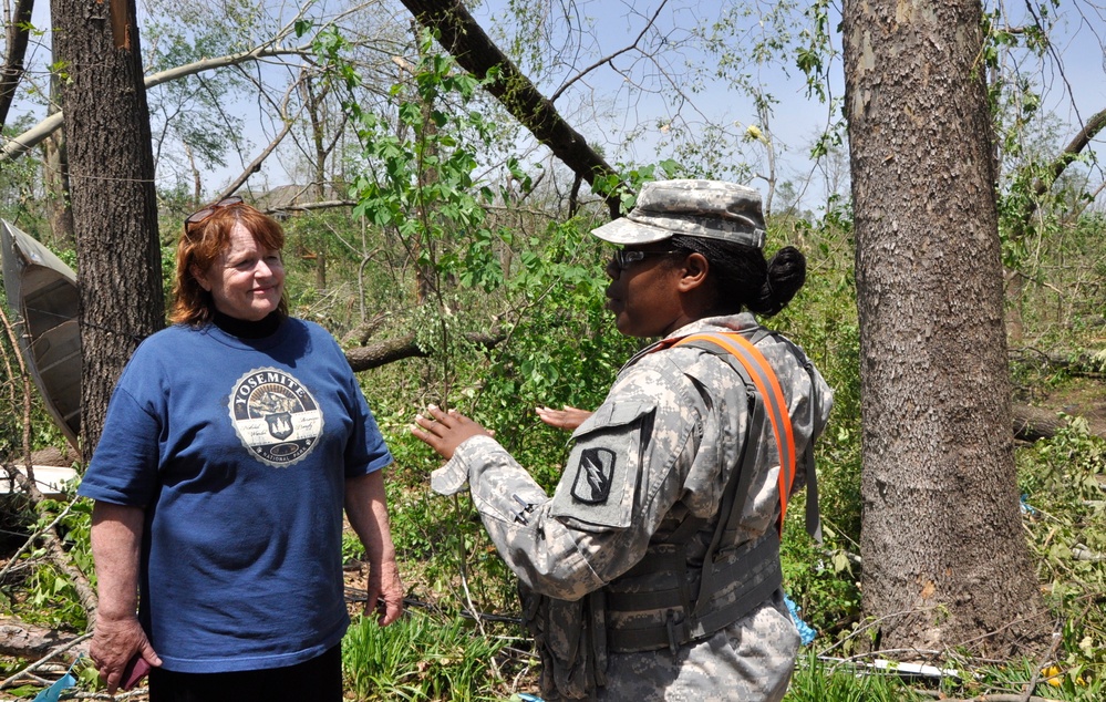 MSARNG aids in Tupelo, Miss., tornado recovery