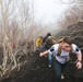 Task Force Marines climb volcano for Earth Day