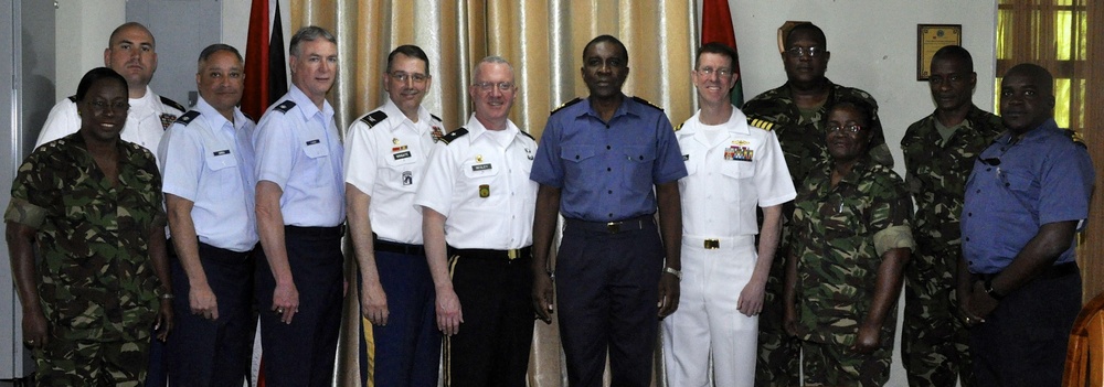 Delaware National Guard, Republic of Trinidad and Tobago exchange ideas in emergency response operations