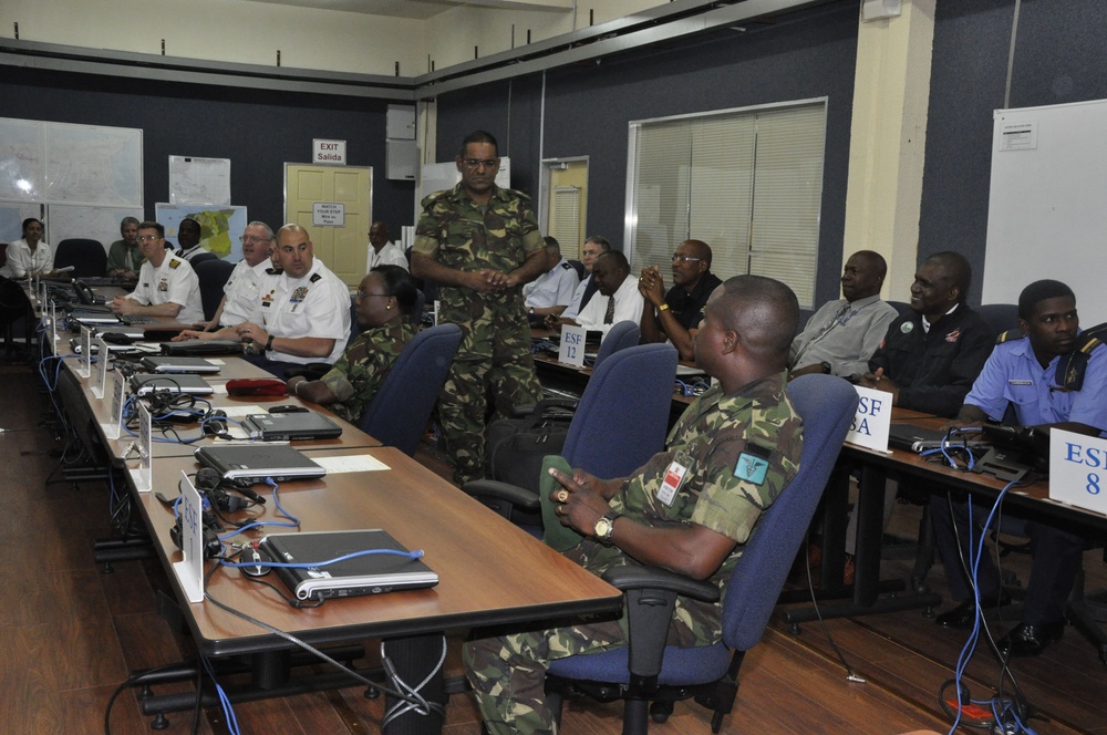 Delaware National Guard, Republic of Trinidad and Tobago exchange ideas in emergency response operations