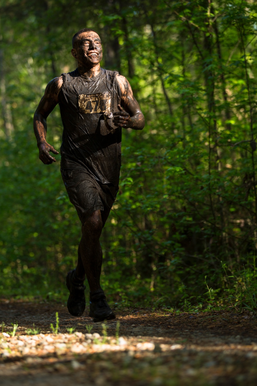 Mud, Sweat and Tears: Runners temper their mettle during MARSOC Mud Run