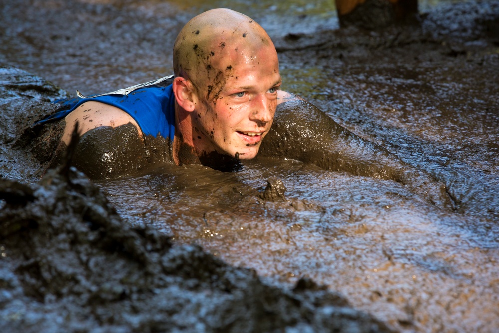 Mud, Sweat and Tears: Runners temper their mettle during MARSOC Mud Run