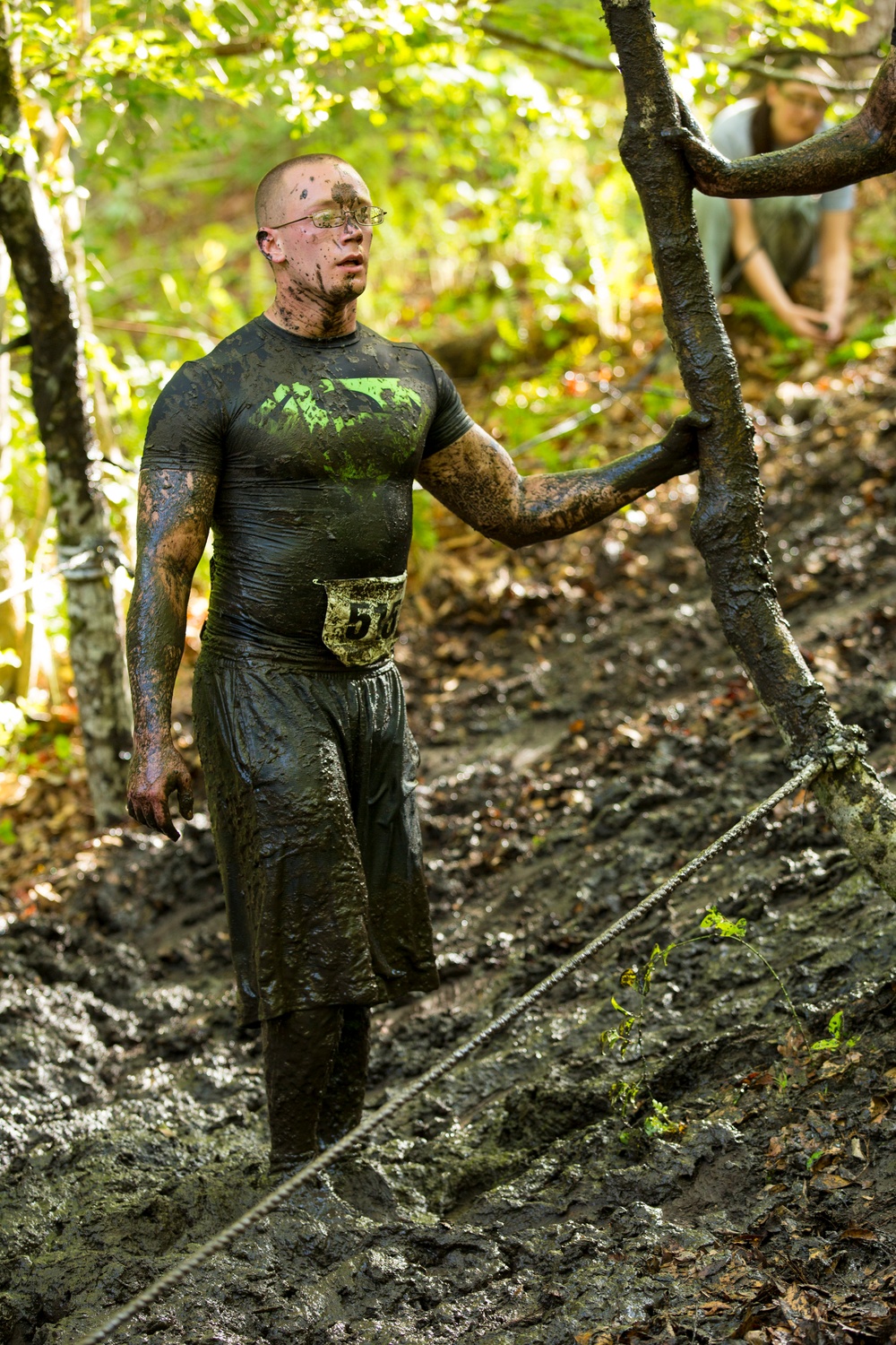 Mud, Sweat and Tears: Runners temper their mettle during MARSOC Mud Run