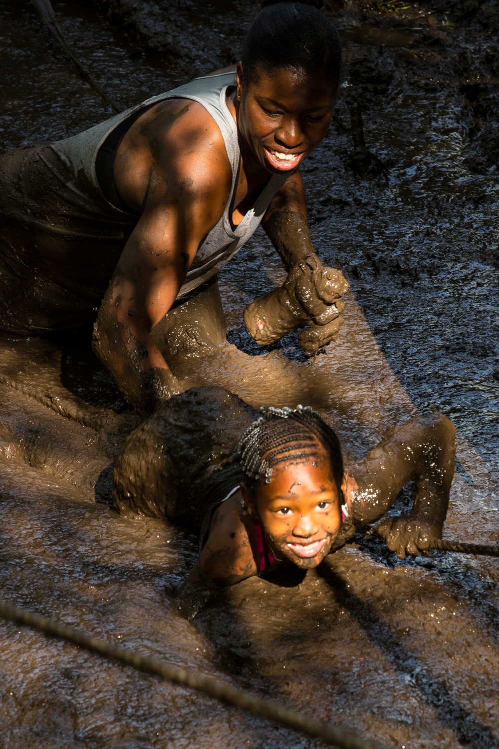 Mud, Sweat and Tears: Runners temper their mettle during MARSOC Mud Run