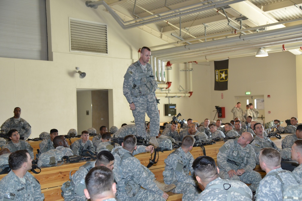 173rd IBCT(A) en route to a training exercise in Poland.