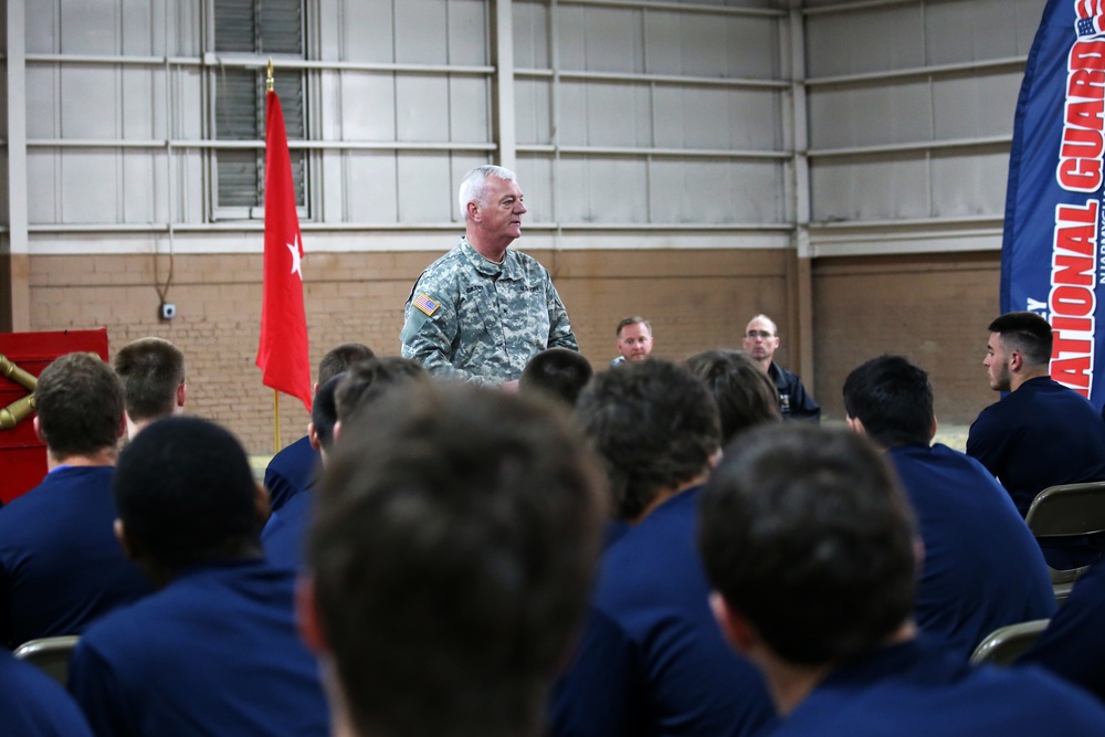 New Jersey Guardsmen help high schoolers learn about leadership