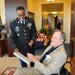 Army Reserve soldier 'enlists' former president to aid in ceremony