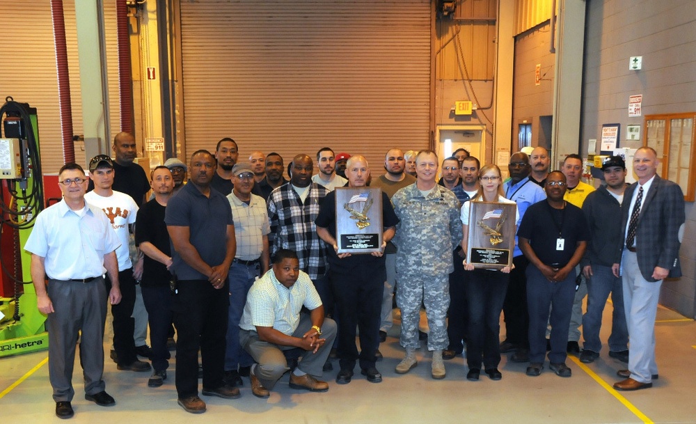 Equipment Concentration Site 125 wins top maintenance honors