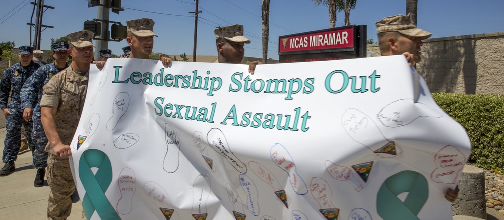 MCAS Miramar hosts Sexual Assault Awareness Month Walk to spread word on sexual assault awareness