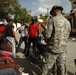 399th Psychological Operations conducts a post assessment of a medical readiness training exercise