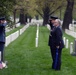 Dutch foreign minister pays respects at Arlington National Cemetery