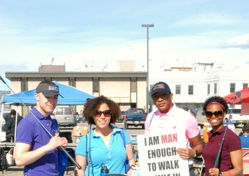 They walked the mile that spread sexual assault awareness in downtown Fairbanks