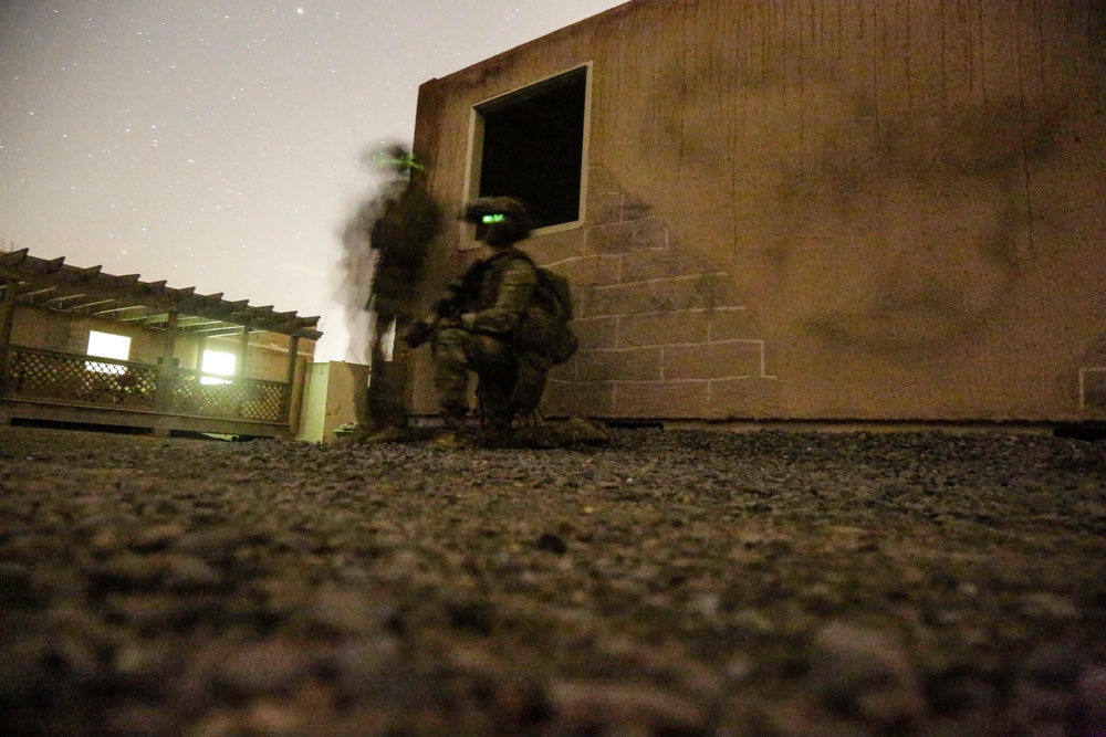 3D Ranger Battalion task force training