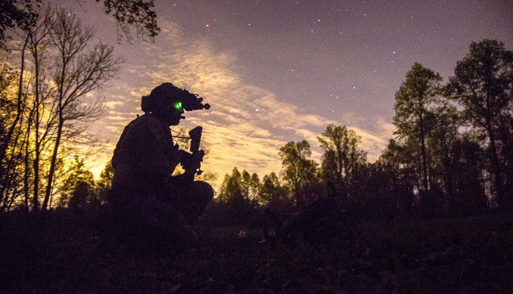 3D Ranger Battalion task force training