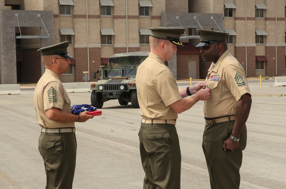 Marine retires after 22 years of service