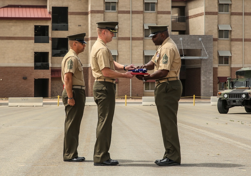 Marine retires after 22 years of service