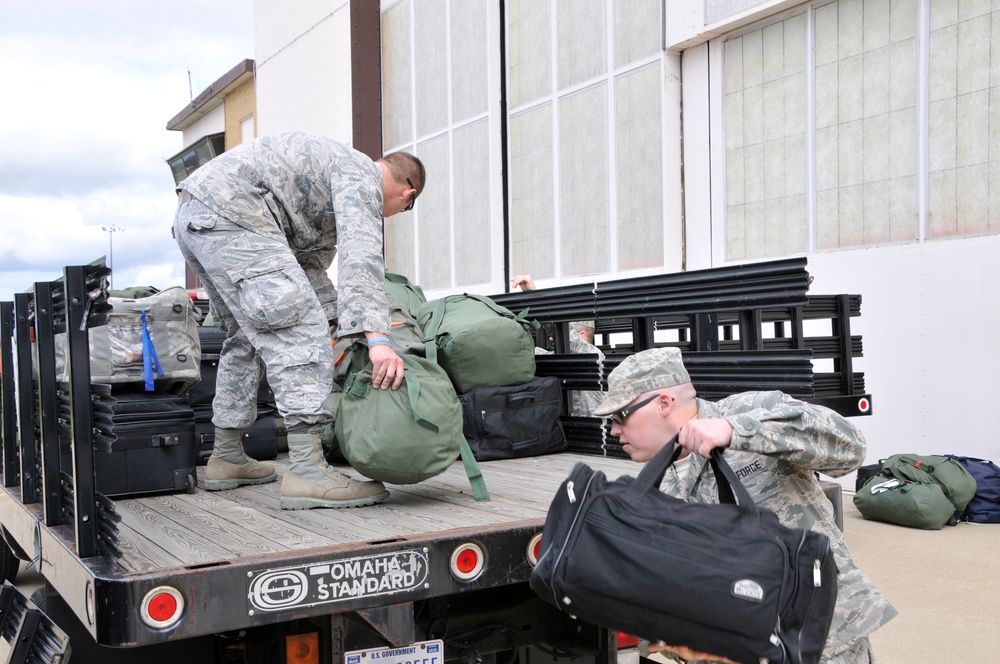 181st Civil Engineering Squadron prepares for deployment