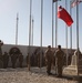 Royal Tongan Marines say farewell, lower flag in Afghanistan