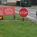‘Pinch Point’ signs protect drivers, aircraft