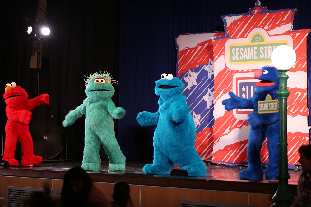 Sesame Street helps children cope with military life