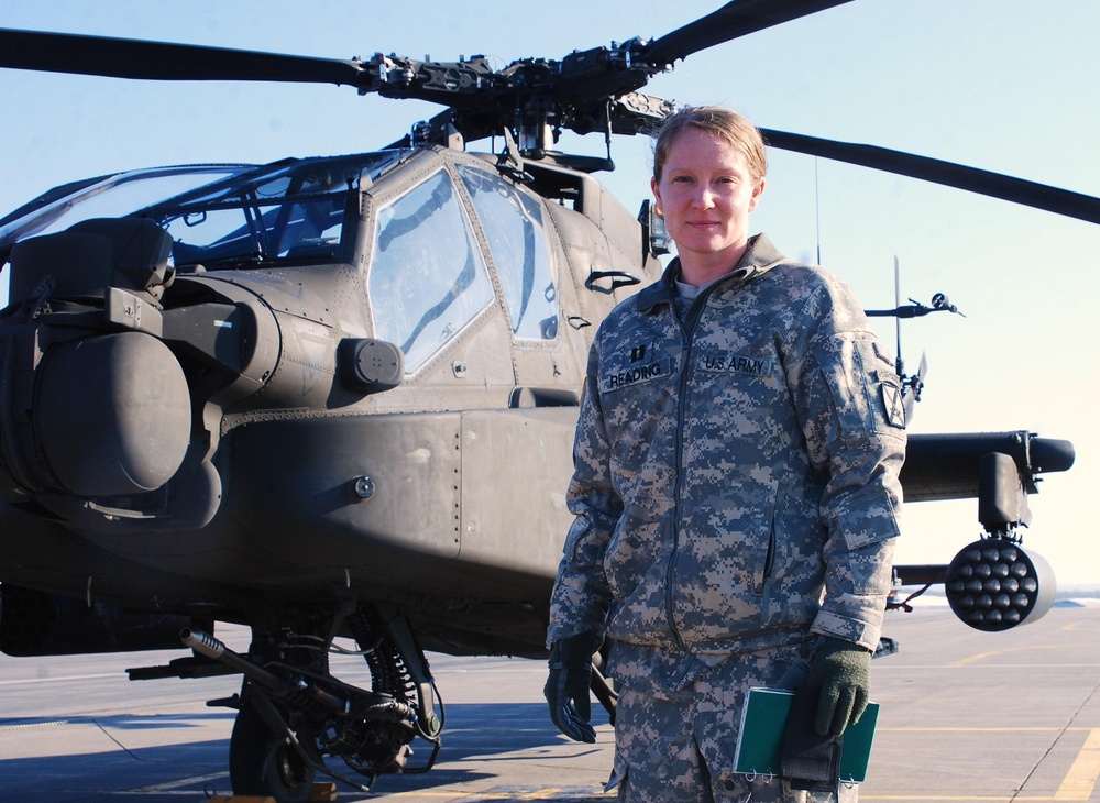 Former military police officer continues 'To Protect and Serve' as Apache aviator