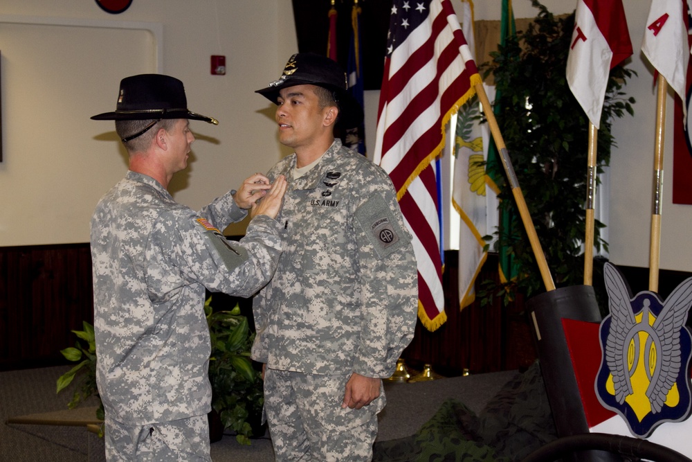 82nd Combat Aviation Brigade aviator earns the Army Broken Wing award