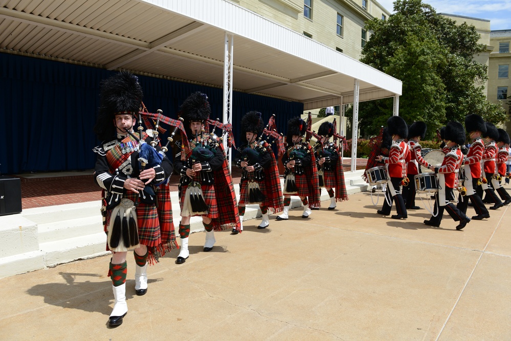 Pipe and drum performance at the Pentagon