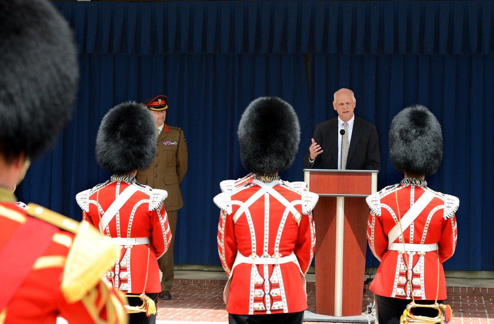 Pipe and drum performance at the Pentagon