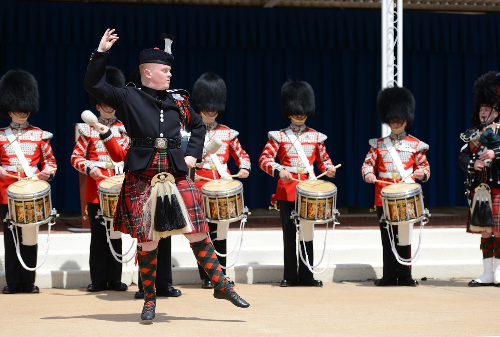 Pipe and drum performance at the Pentagon