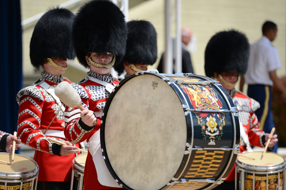 Pipe and drum performance at the Pentagon