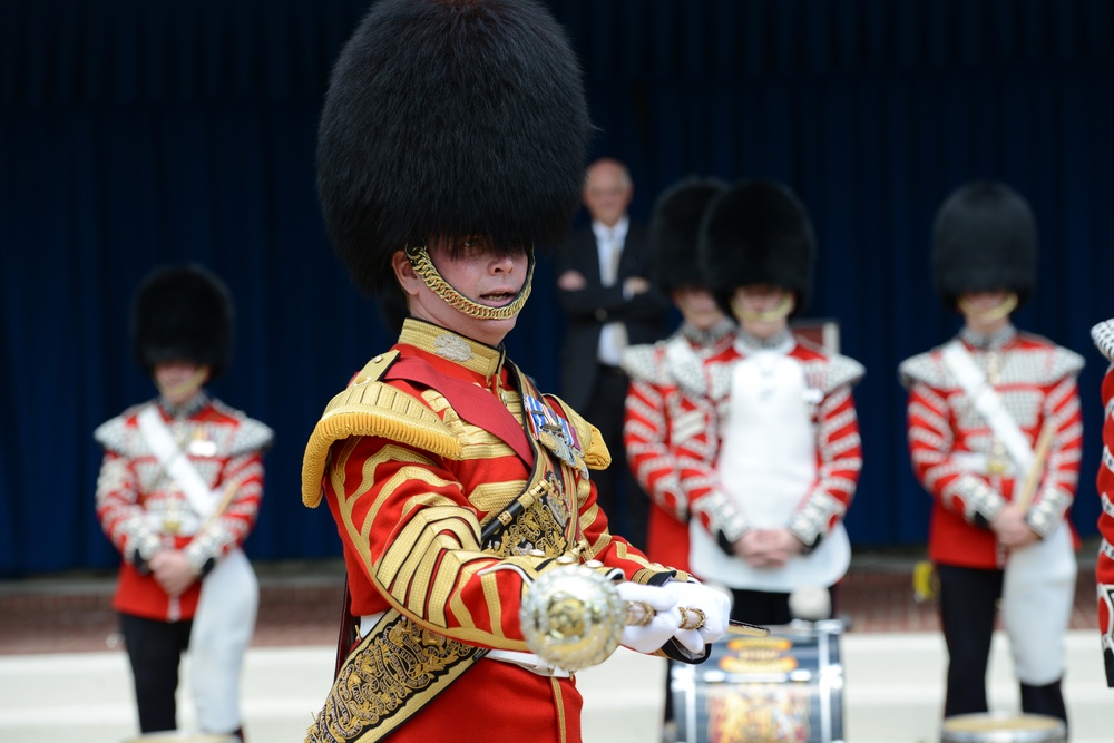 Pipe and drum performance at the Pentagon