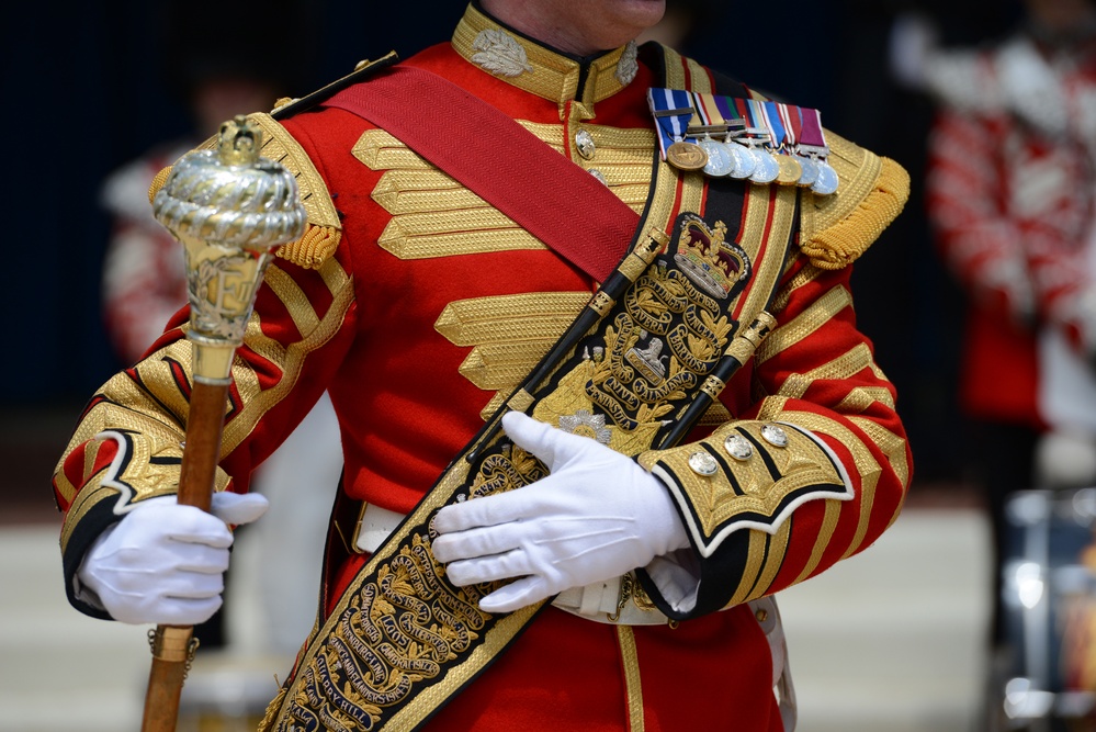 Pipe and drum performance at the Pentagon