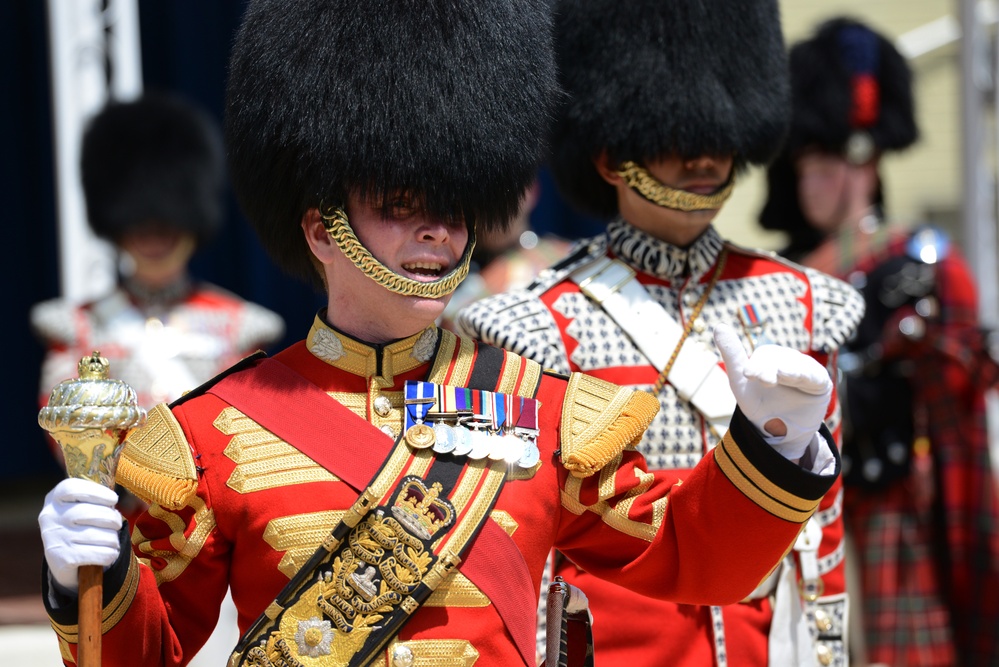 Pipe and drum performance at the Pentagon