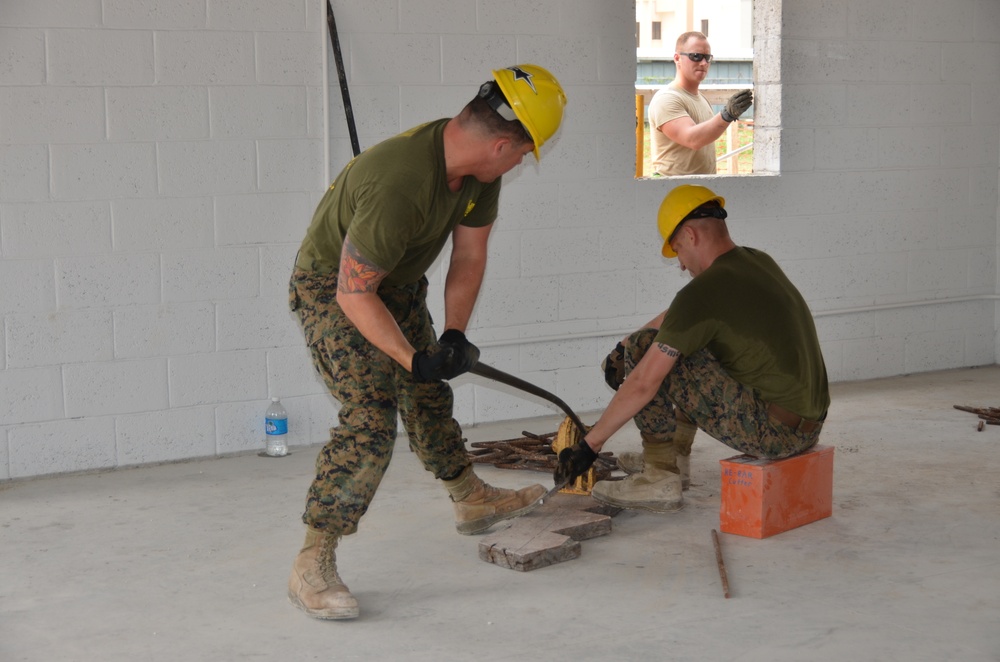 BDF teaches US military engineers new construction skills