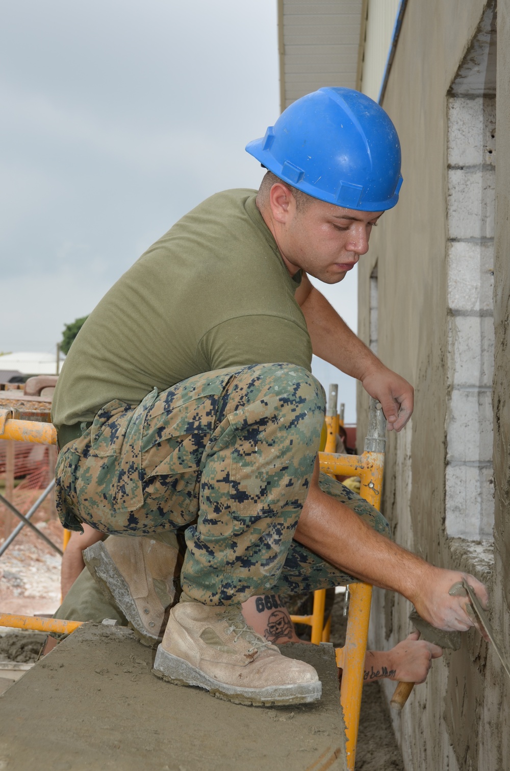 BDF teaches US military engineers new construction skills