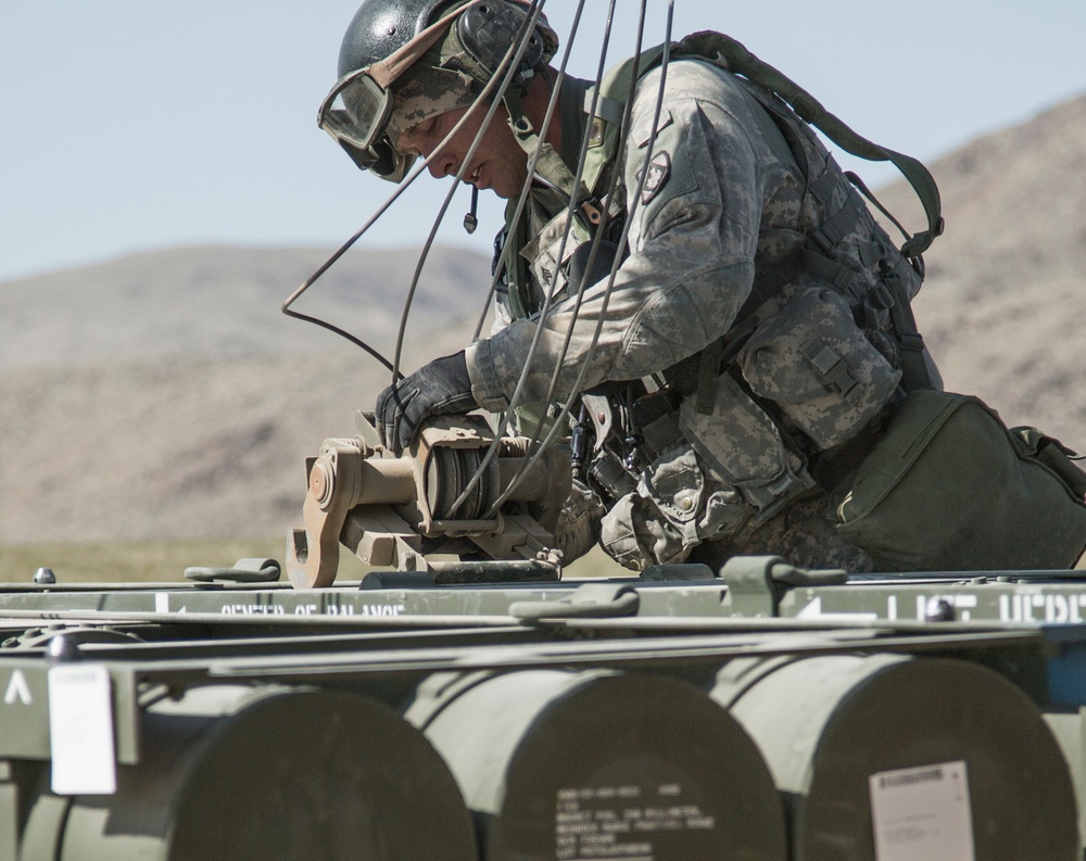 M270 Multiple Launch Rocket System training operation