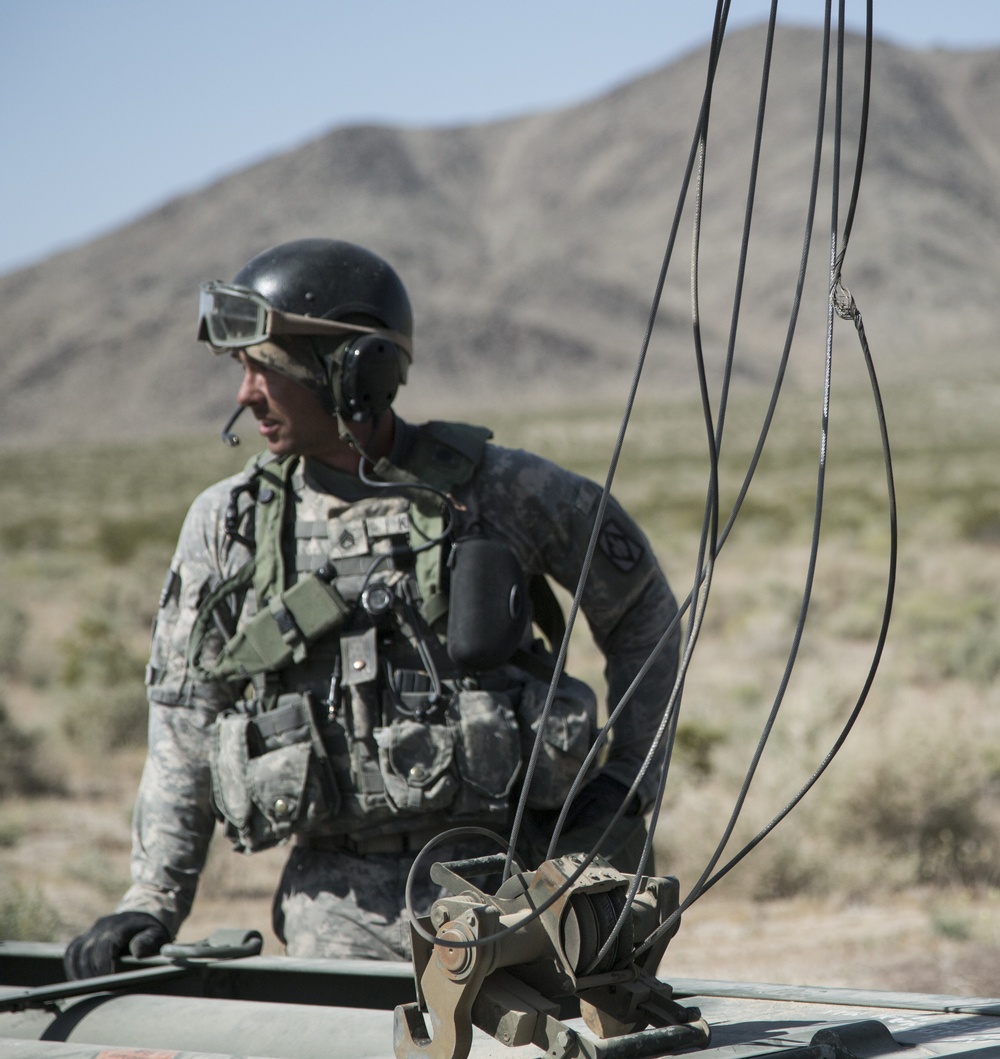 M270 Multiple Launch Rocket System training operation