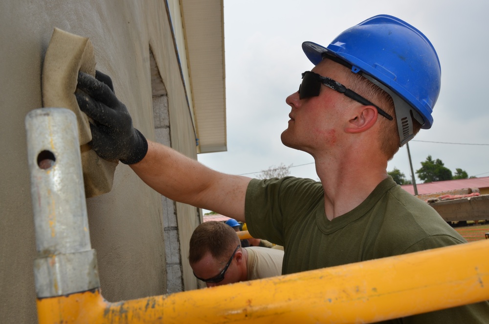 BDF teaches US military engineers new construction skills