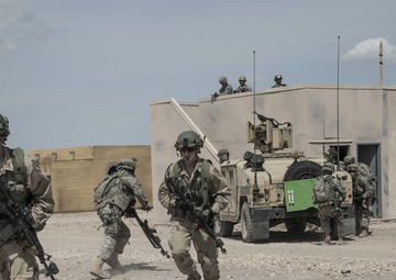 National Training Center patrol exercise