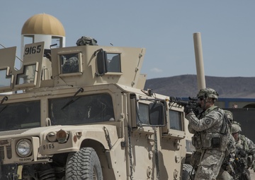 National Training Center patrol exercise