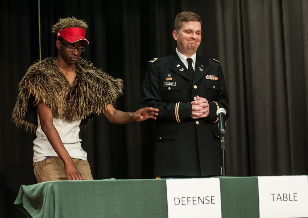 The Rule of Law: USARC SJA hosts Law Day mock trial