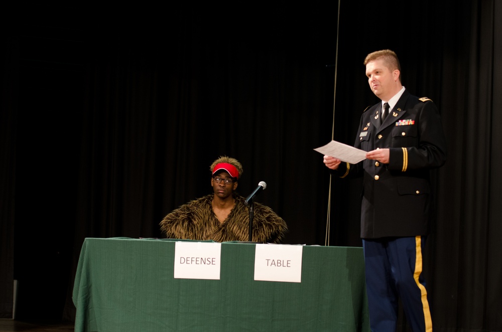 The Rule of Law: USARC SJA hosts Law Day mock trial