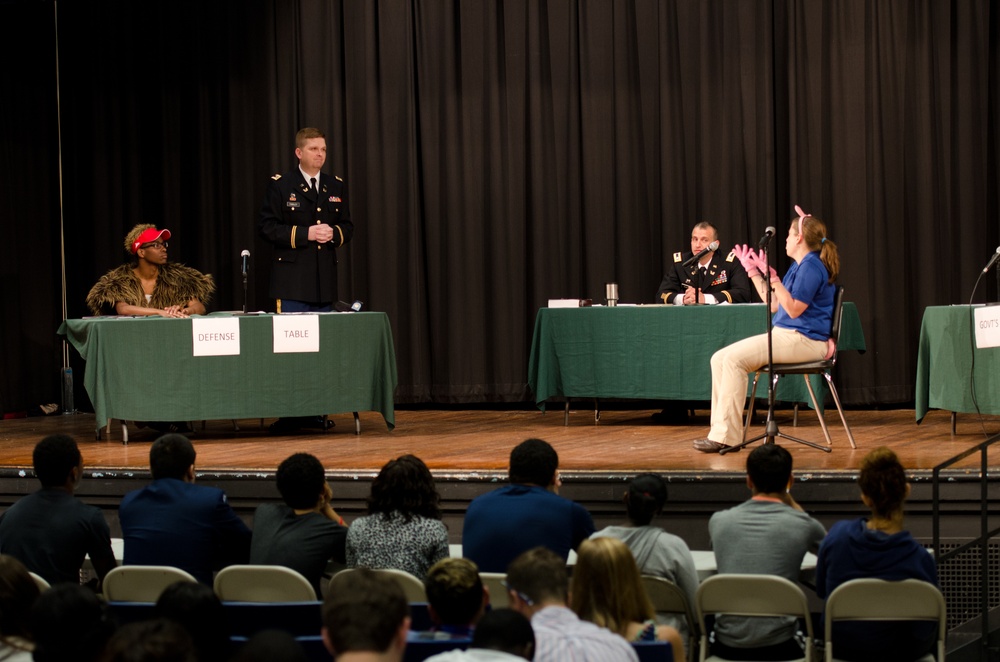 The Rule of Law: USARC SJA hosts Law Day mock trial