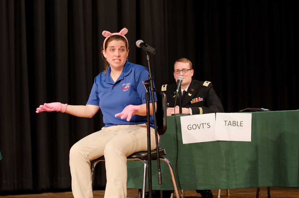 The Rule of Law: USARC SJA hosts Law Day mock trial
