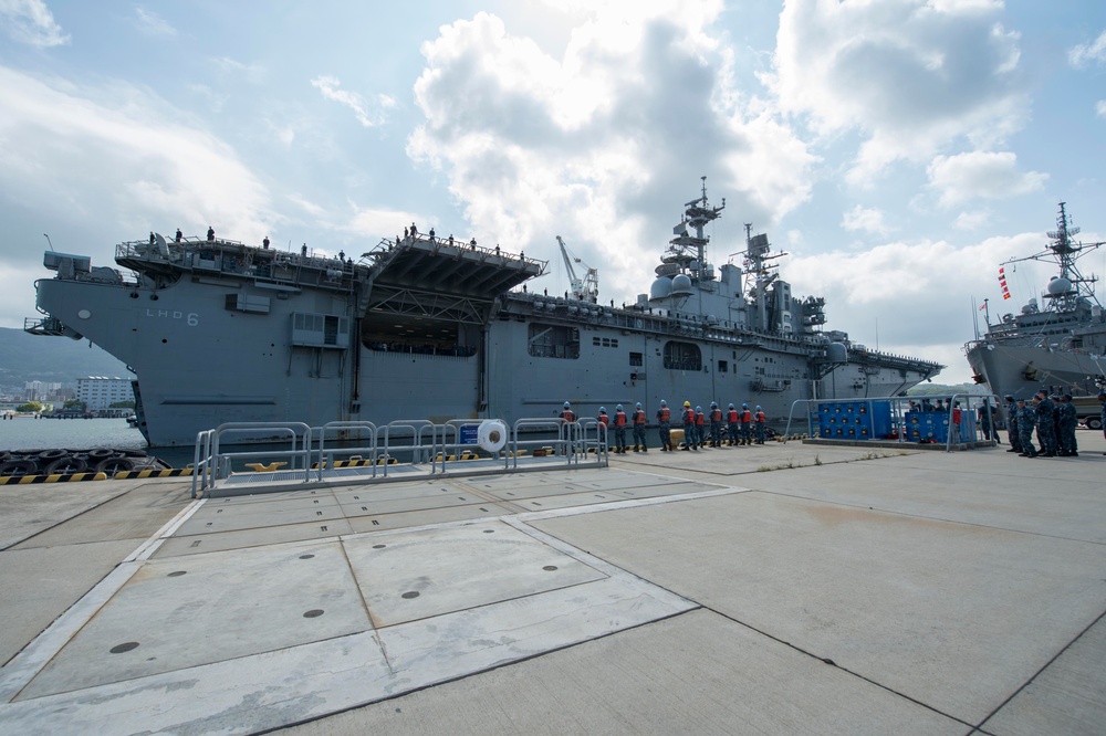 USS Bonhomme Richard returns to Fleet Activities Sasebo